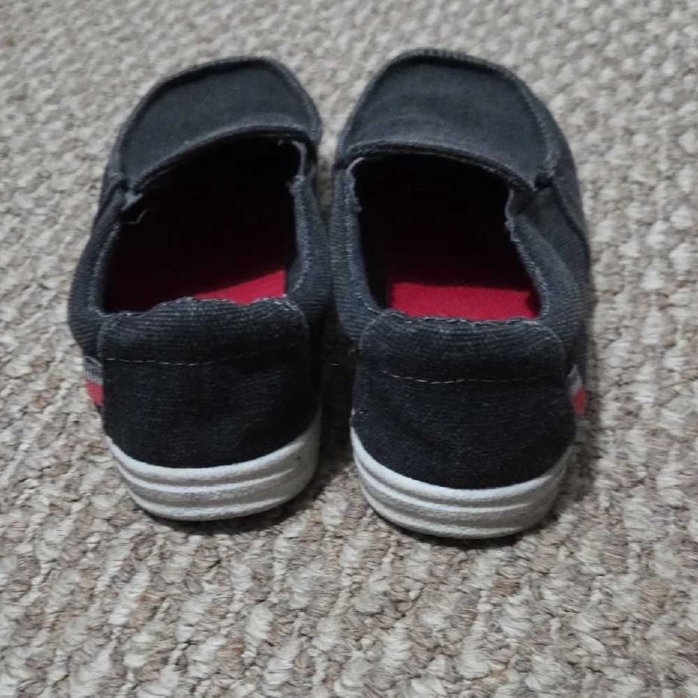Cat & Jack Black Moccasin Slip-Ons